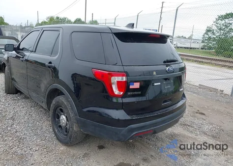 2016 Ford Police Interceptor из США, поврежденный, VIN 1FM5K8AR6GGA19144